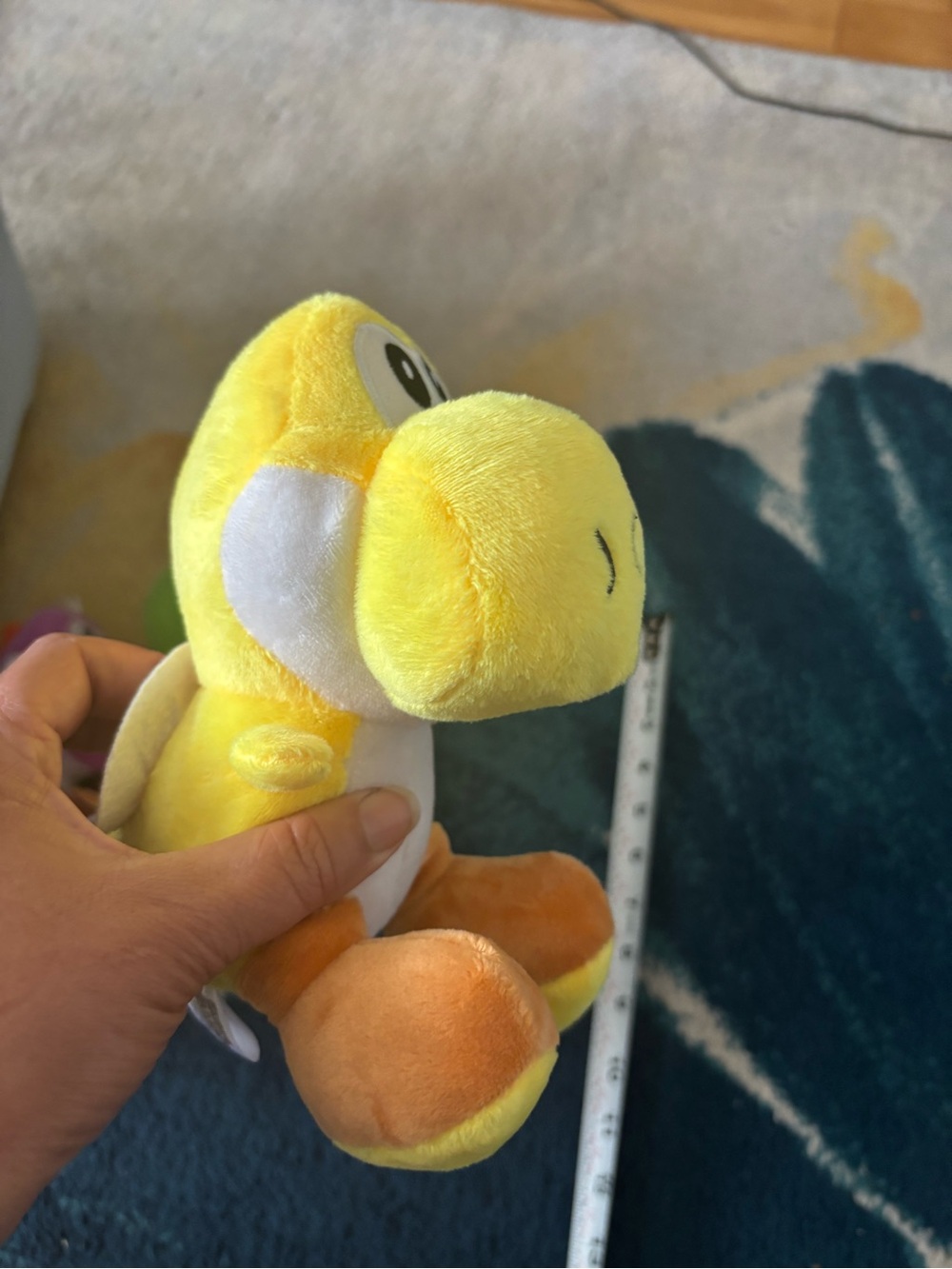 Nintendo Yellow and Orange Koopa Troopa Plush Toy